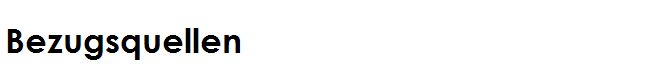 Bezugsquellen